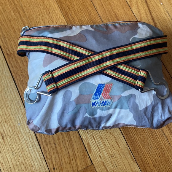 Womens light camo Kway packable rain coat jacket - Picture 8 of 8